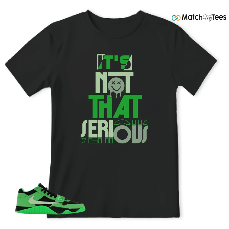 NIKE AIR JORDAN JUMPMAN JACK TR GREEN SPARK SNEAKER Matching Tees t-shirt