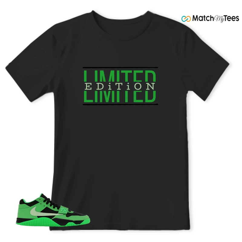 NIKE AIR JORDAN JUMPMAN JACK TR GREEN SPARK SNEAKER Matching Tees t-shirt