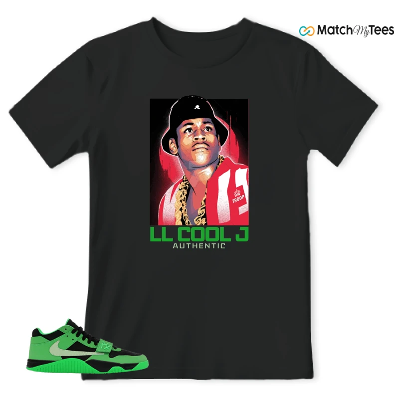 NIKE AIR JORDAN JUMPMAN JACK TR GREEN SPARK SNEAKER Matching Tees t-shirt