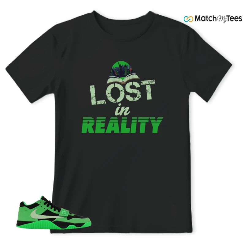 NIKE AIR JORDAN JUMPMAN JACK TR GREEN SPARK SNEAKER Matching Tees t-shirt