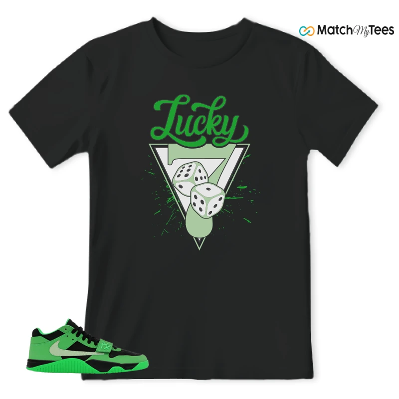 NIKE AIR JORDAN JUMPMAN JACK TR GREEN SPARK SNEAKER Matching Tees t-shirt