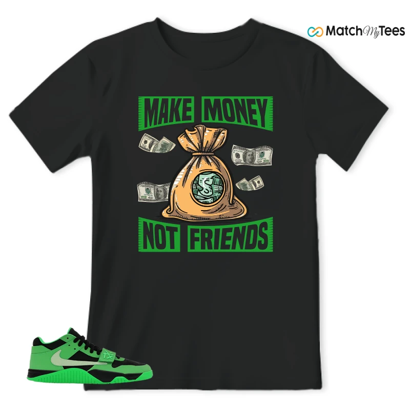 NIKE AIR JORDAN JUMPMAN JACK TR GREEN SPARK SNEAKER Matching Tees t-shirt
