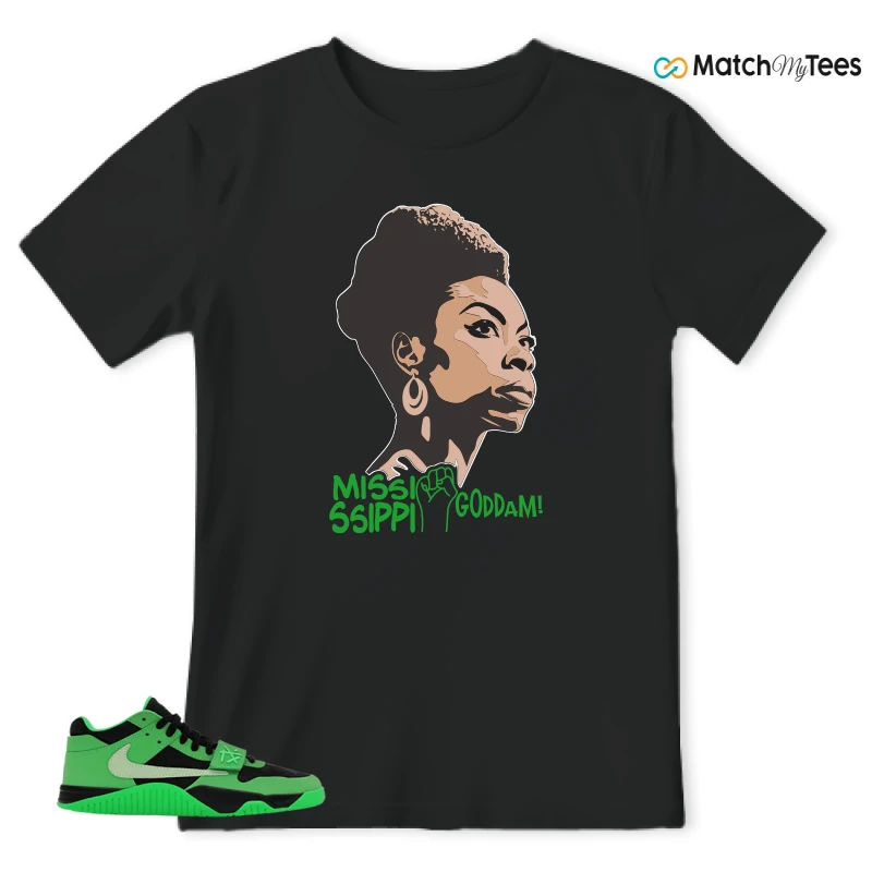 NIKE AIR JORDAN JUMPMAN JACK TR GREEN SPARK SNEAKER Matching Tees t-shirt
