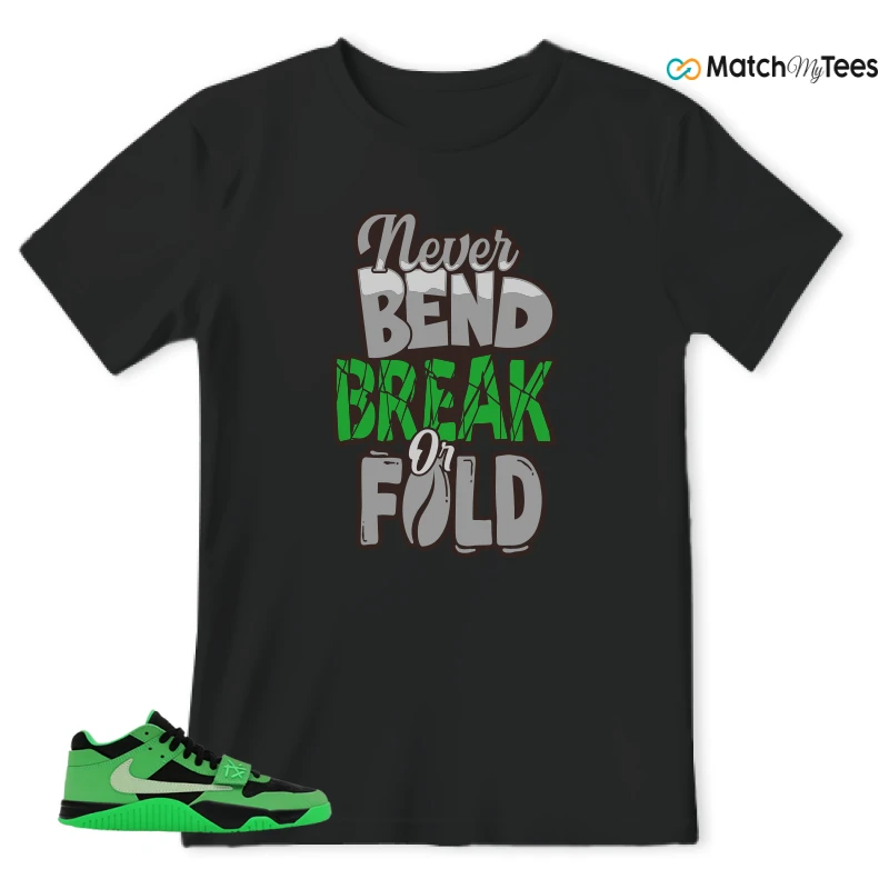 NIKE AIR JORDAN JUMPMAN JACK TR GREEN SPARK SNEAKER Matching Tees t-shirt