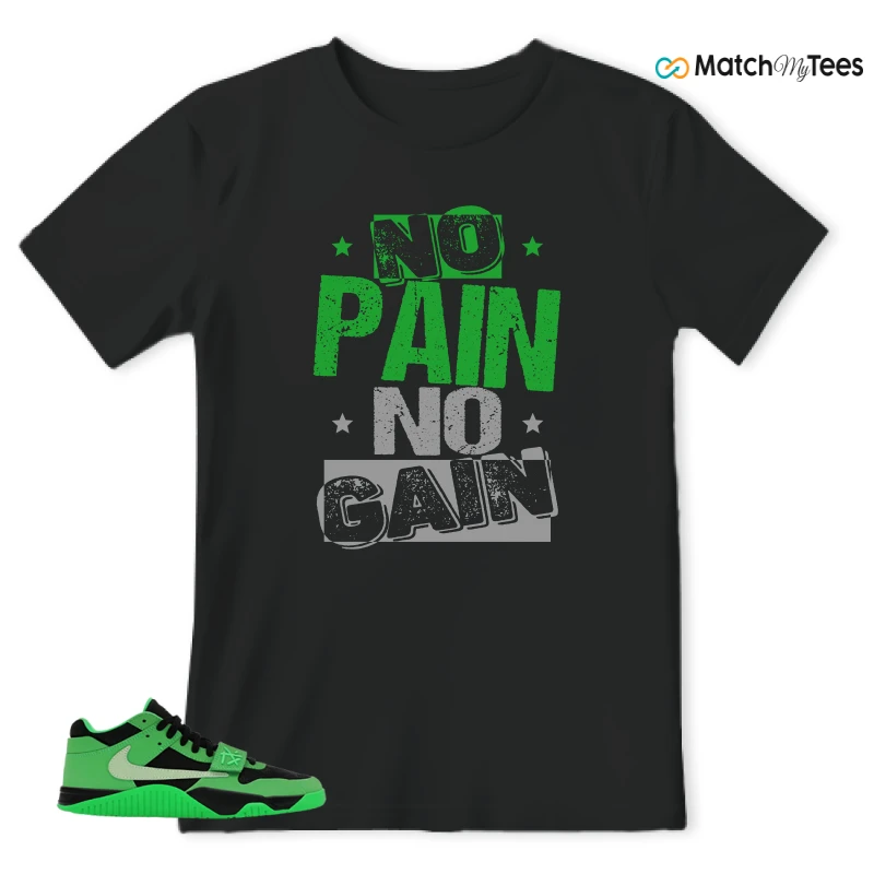 NIKE AIR JORDAN JUMPMAN JACK TR GREEN SPARK SNEAKER Matching Tees t-shirt