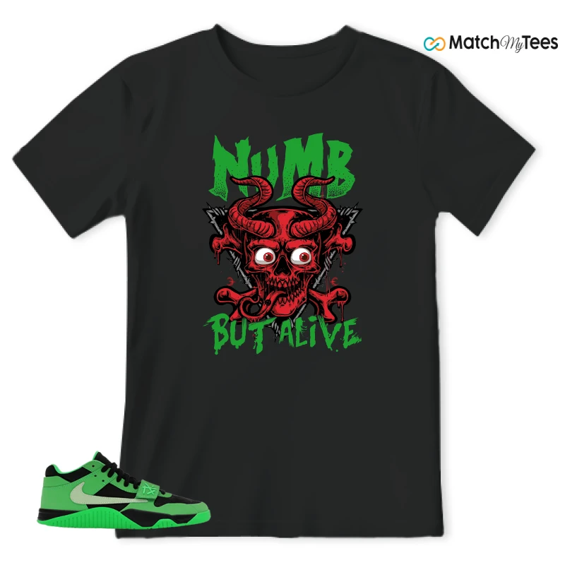 NIKE AIR JORDAN JUMPMAN JACK TR GREEN SPARK SNEAKER Matching Tees t-shirt