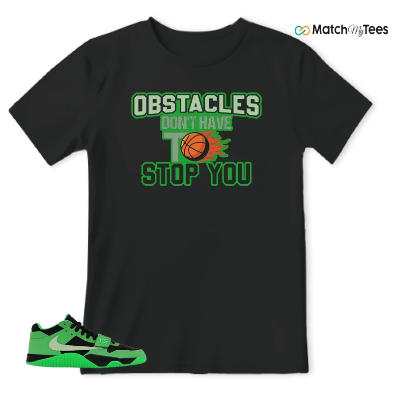 NIKE AIR JORDAN JUMPMAN JACK TR GREEN SPARK SNEAKER Matching Tees t-shirt