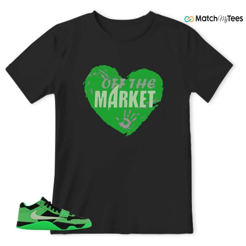 NIKE AIR JORDAN JUMPMAN JACK TR GREEN SPARK SNEAKER Matching Tees t-shirt