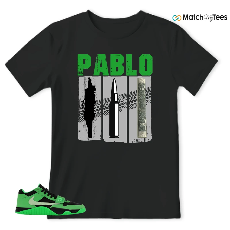 NIKE AIR JORDAN JUMPMAN JACK TR GREEN SPARK SNEAKER Matching Tees t-shirt