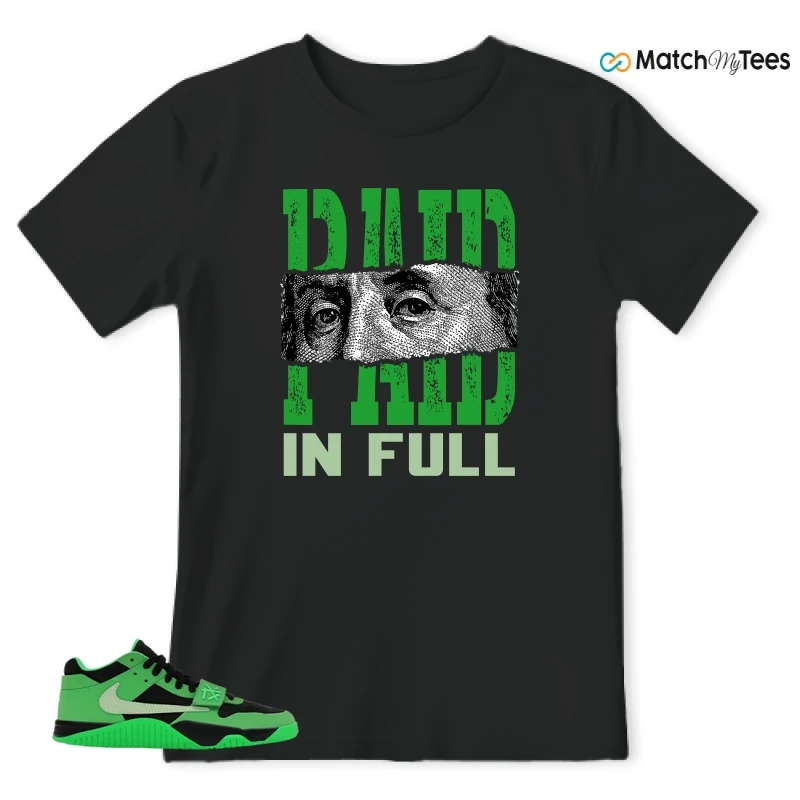 NIKE AIR JORDAN JUMPMAN JACK TR GREEN SPARK SNEAKER Matching Tees t-shirt