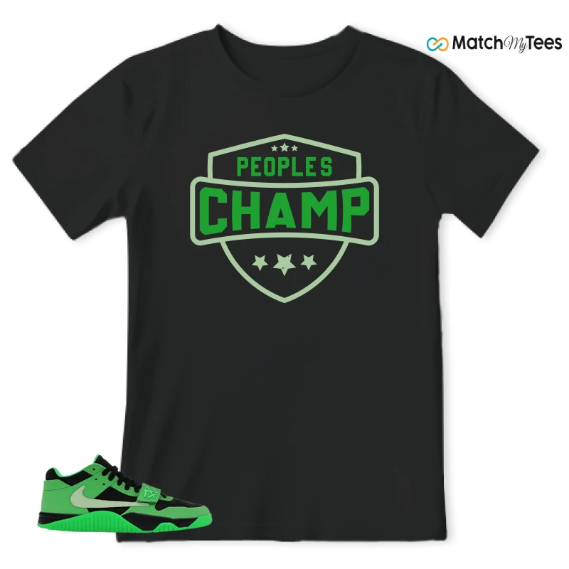 NIKE AIR JORDAN JUMPMAN JACK TR GREEN SPARK SNEAKER Matching Tees t-shirt