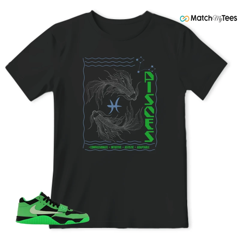 NIKE AIR JORDAN JUMPMAN JACK TR GREEN SPARK SNEAKER Matching Tees t-shirt