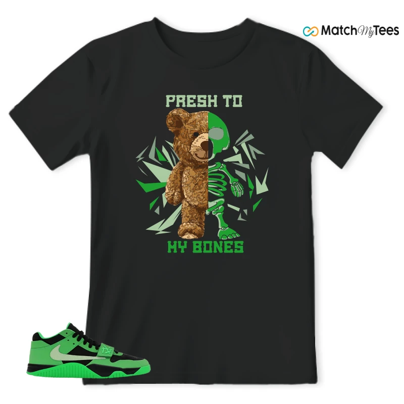 NIKE AIR JORDAN JUMPMAN JACK TR GREEN SPARK SNEAKER Matching Tees t-shirt