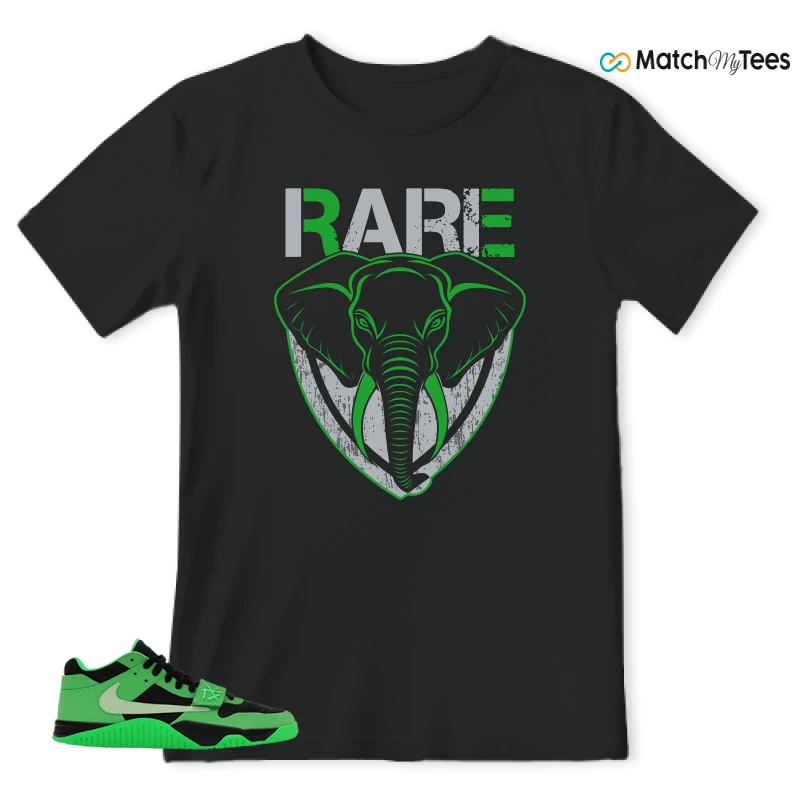 NIKE AIR JORDAN JUMPMAN JACK TR GREEN SPARK SNEAKER Matching Tees t-shirt