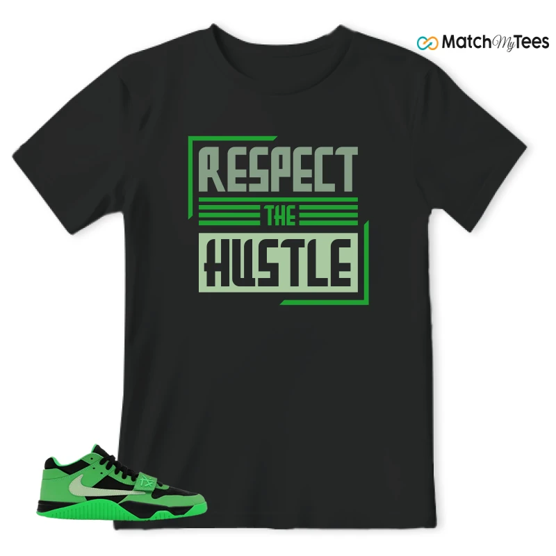 NIKE AIR JORDAN JUMPMAN JACK TR GREEN SPARK SNEAKER Matching Tees t-shirt