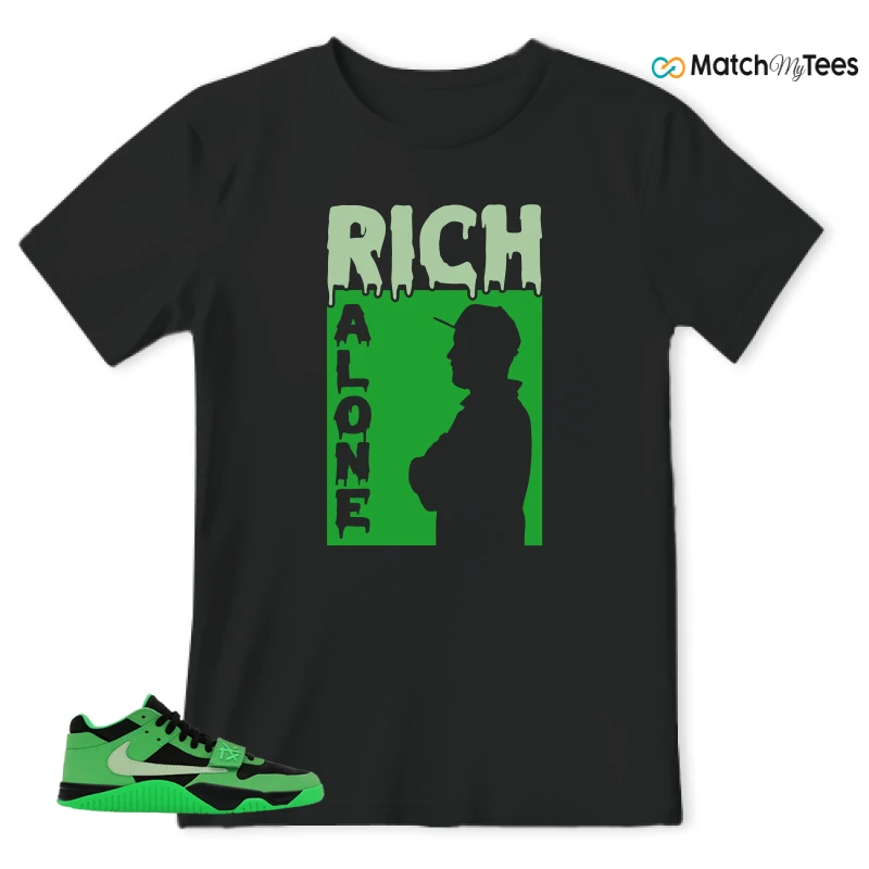 NIKE AIR JORDAN JUMPMAN JACK TR GREEN SPARK SNEAKER Matching Tees t-shirt