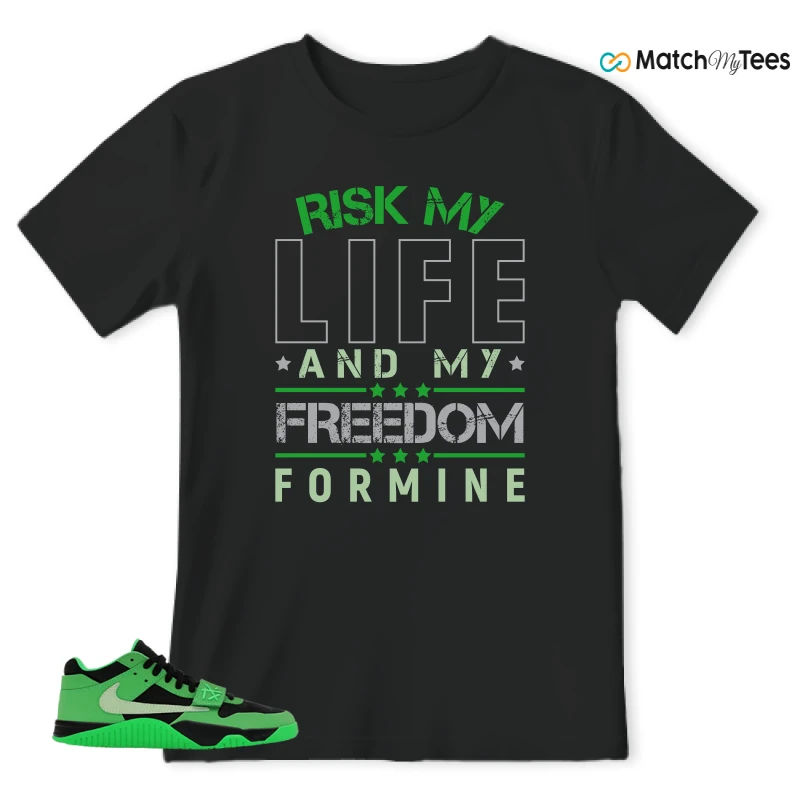 NIKE AIR JORDAN JUMPMAN JACK TR GREEN SPARK SNEAKER Matching Tees t-shirt