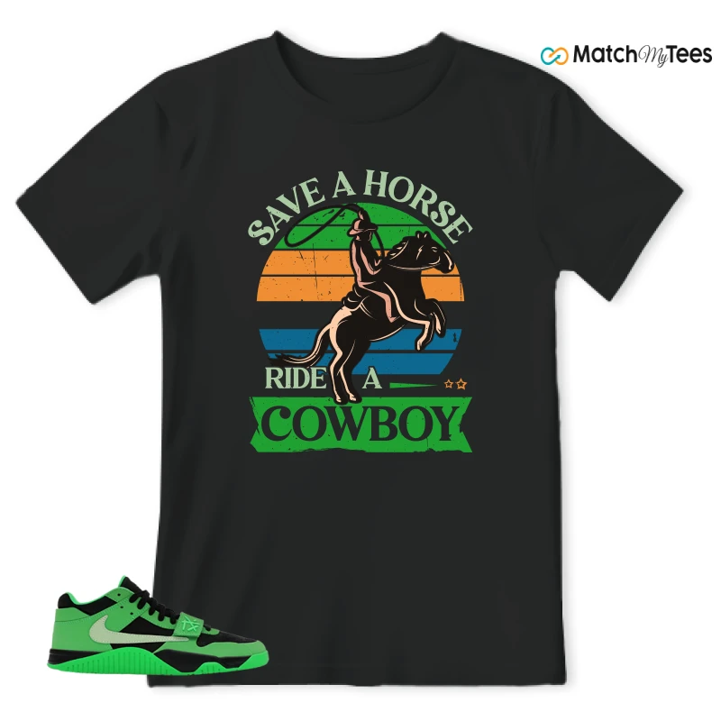 NIKE AIR JORDAN JUMPMAN JACK TR GREEN SPARK SNEAKER Matching Tees t-shirt