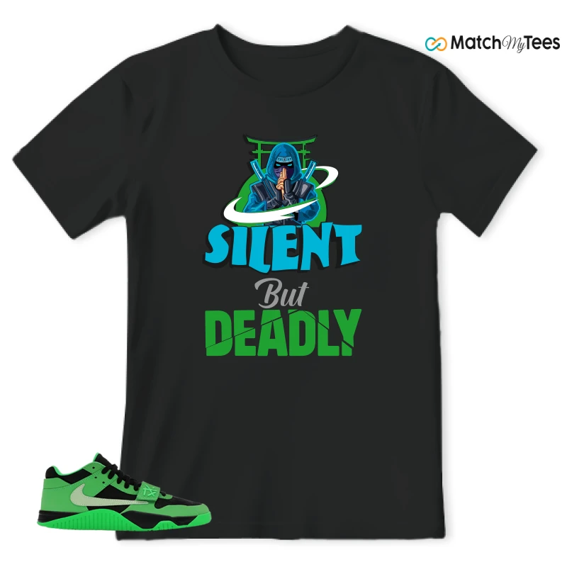 NIKE AIR JORDAN JUMPMAN JACK TR GREEN SPARK SNEAKER Matching Tees t-shirt