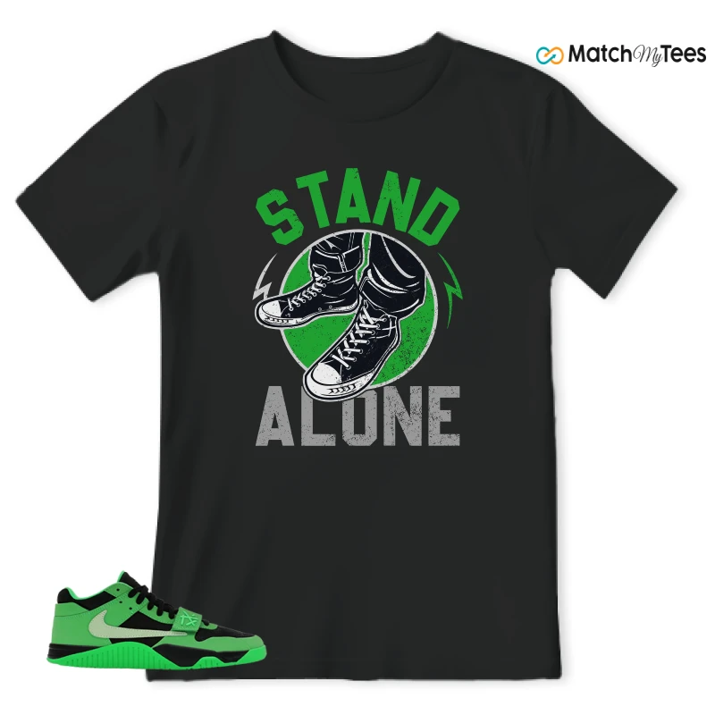 NIKE AIR JORDAN JUMPMAN JACK TR GREEN SPARK SNEAKER Matching Tees t-shirt