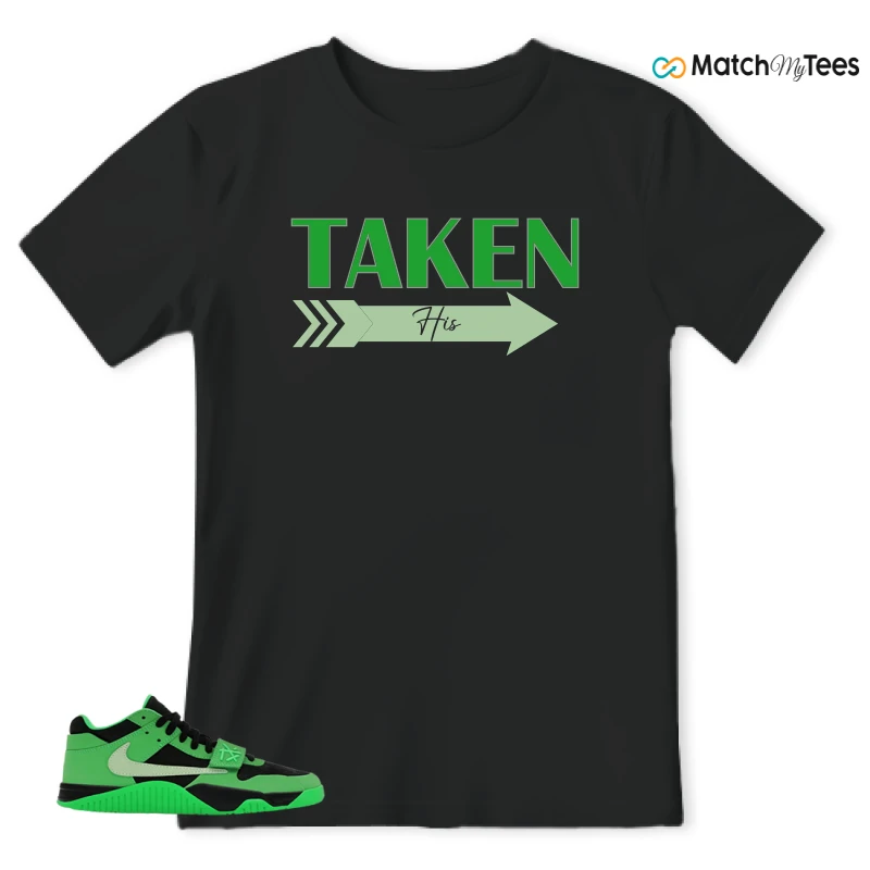 NIKE AIR JORDAN JUMPMAN JACK TR GREEN SPARK SNEAKER Matching Tees t-shirt