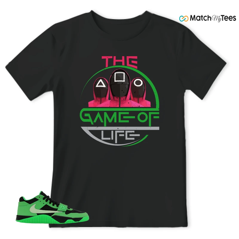 NIKE AIR JORDAN JUMPMAN JACK TR GREEN SPARK SNEAKER Matching Tees t-shirt