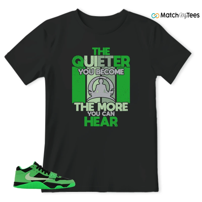 NIKE AIR JORDAN JUMPMAN JACK TR GREEN SPARK SNEAKER Matching Tees t-shirt