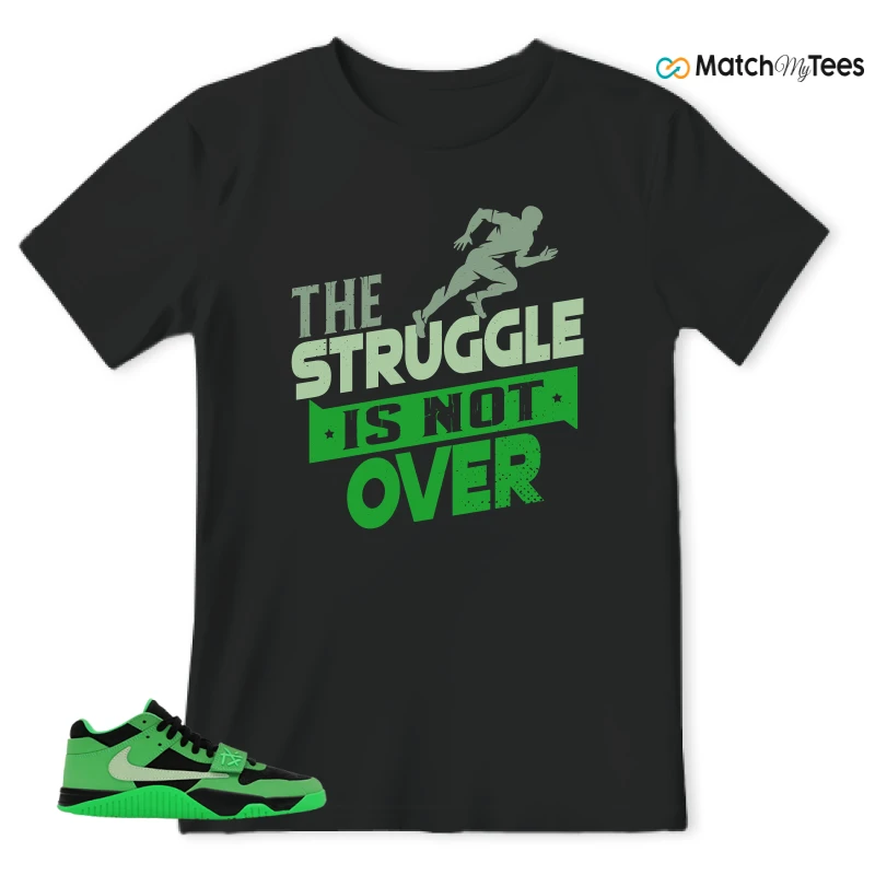 NIKE AIR JORDAN JUMPMAN JACK TR GREEN SPARK SNEAKER Matching Tees t-shirt