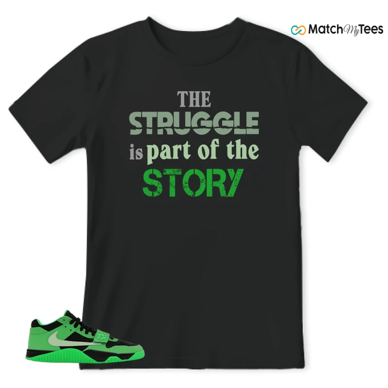 NIKE AIR JORDAN JUMPMAN JACK TR GREEN SPARK SNEAKER Matching Tees t-shirt