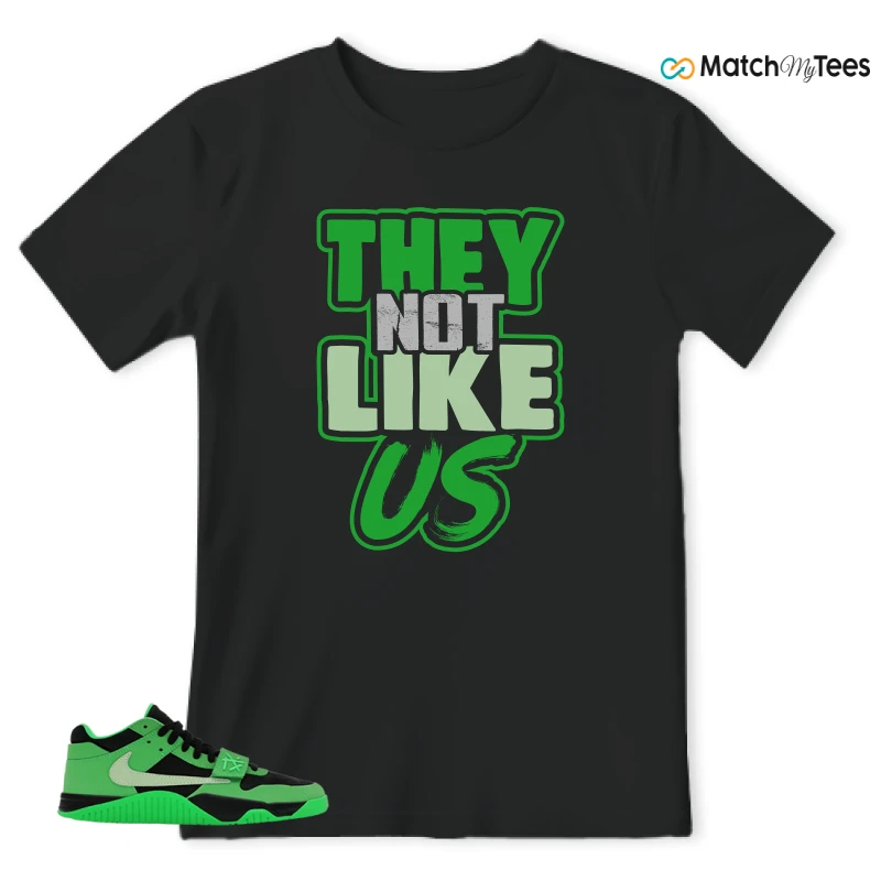 NIKE AIR JORDAN JUMPMAN JACK TR GREEN SPARK SNEAKER Matching Tees t-shirt