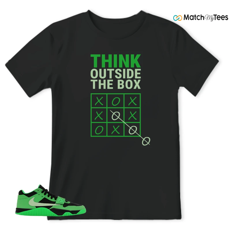 NIKE AIR JORDAN JUMPMAN JACK TR GREEN SPARK SNEAKER Matching Tees t-shirt