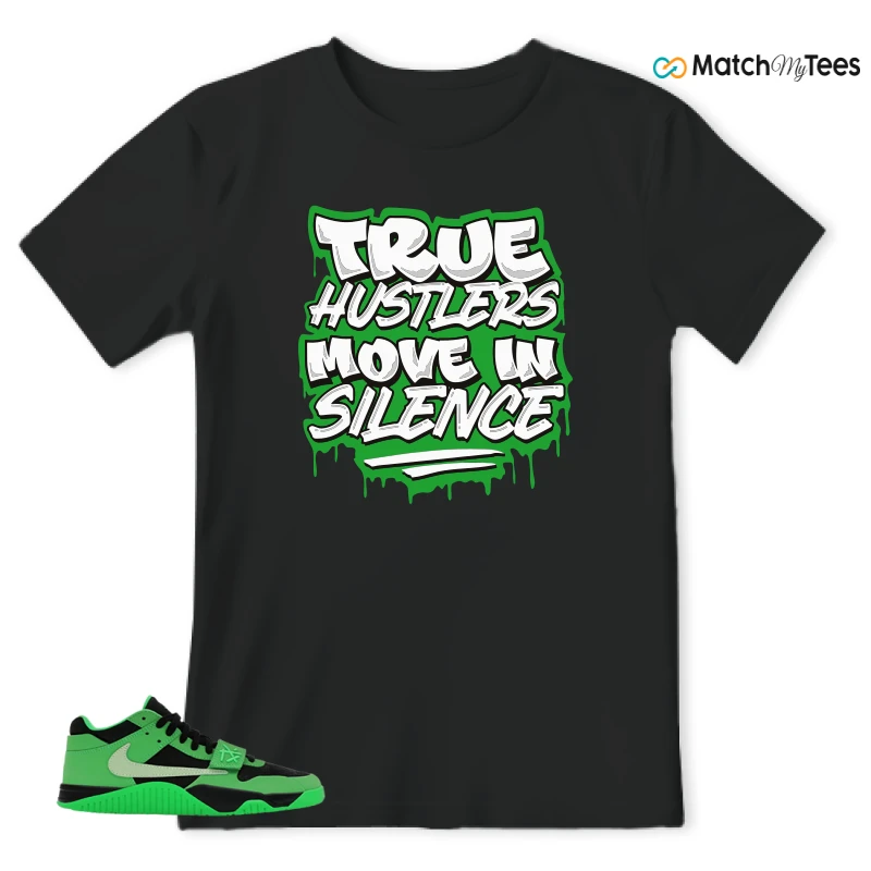 NIKE AIR JORDAN JUMPMAN JACK TR GREEN SPARK SNEAKER Matching Tees t-shirt