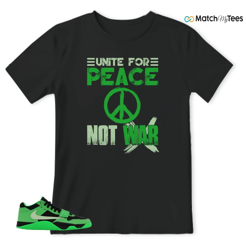 NIKE AIR JORDAN JUMPMAN JACK TR GREEN SPARK SNEAKER Matching Tees t-shirt