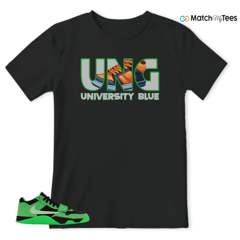 NIKE AIR JORDAN JUMPMAN JACK TR GREEN SPARK SNEAKER Matching Tees t-shirt