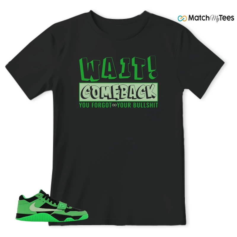 NIKE AIR JORDAN JUMPMAN JACK TR GREEN SPARK SNEAKER Matching Tees t-shirt