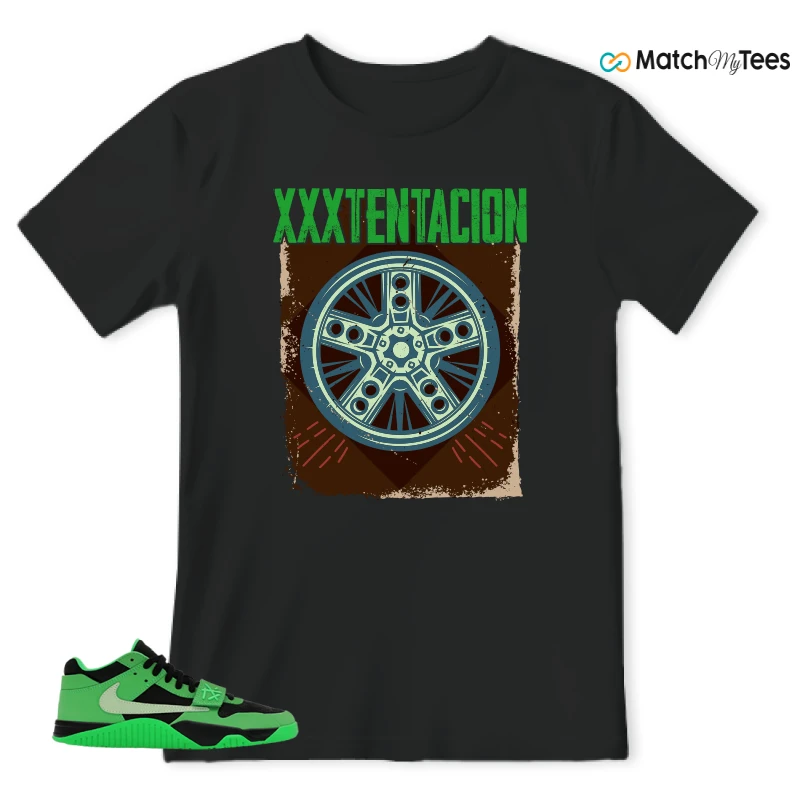 NIKE AIR JORDAN JUMPMAN JACK TR GREEN SPARK SNEAKER Matching Tees t-shirt