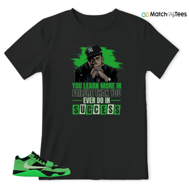 NIKE AIR JORDAN JUMPMAN JACK TR GREEN SPARK SNEAKER Matching Tees t-shirt