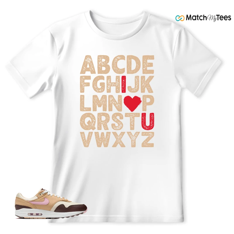 NIKE AIR MAX 1 VALENTINE'S DAY (2024) (WOMEN'S) SNEAKER Matching Tees t-shirt