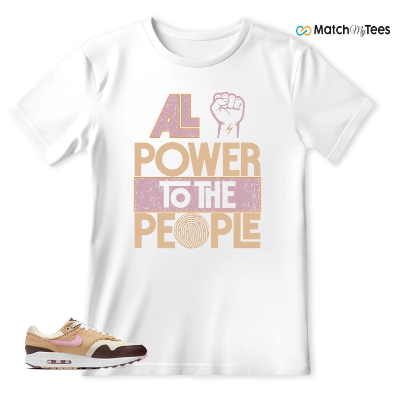 NIKE AIR MAX 1 VALENTINE'S DAY (2024) (WOMEN'S) SNEAKER Matching Tees t-shirt