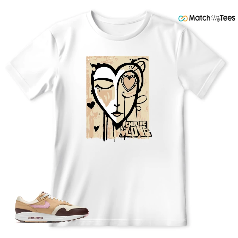 NIKE AIR MAX 1 VALENTINE'S DAY (2024) (WOMEN'S) SNEAKER Matching Tees t-shirt