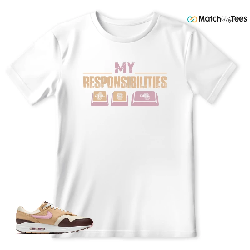 NIKE AIR MAX 1 VALENTINE'S DAY (2024) (WOMEN'S) SNEAKER Matching Tees t-shirt