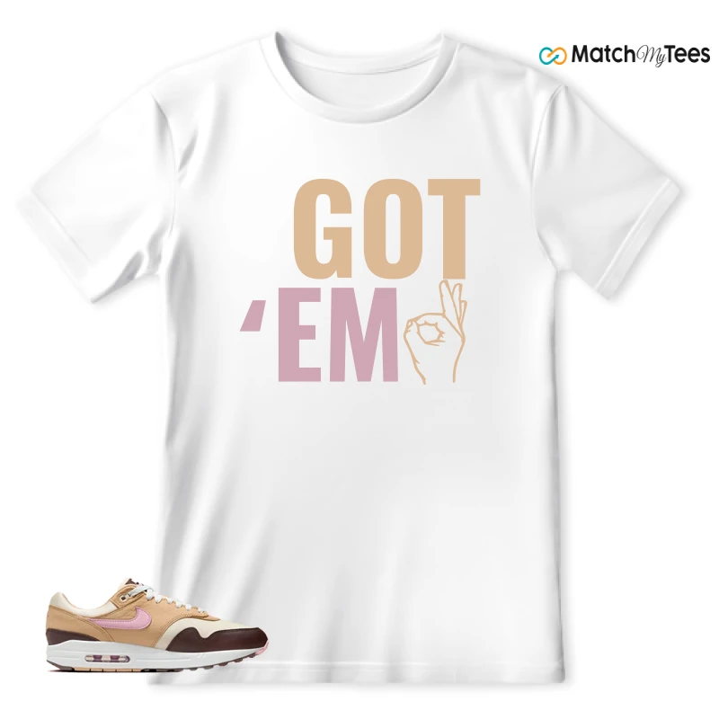 NIKE AIR MAX 1 VALENTINE'S DAY (2024) (WOMEN'S) SNEAKER Matching Tees t-shirt