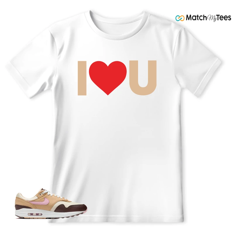 NIKE AIR MAX 1 VALENTINE'S DAY (2024) (WOMEN'S) SNEAKER Matching Tees t-shirt