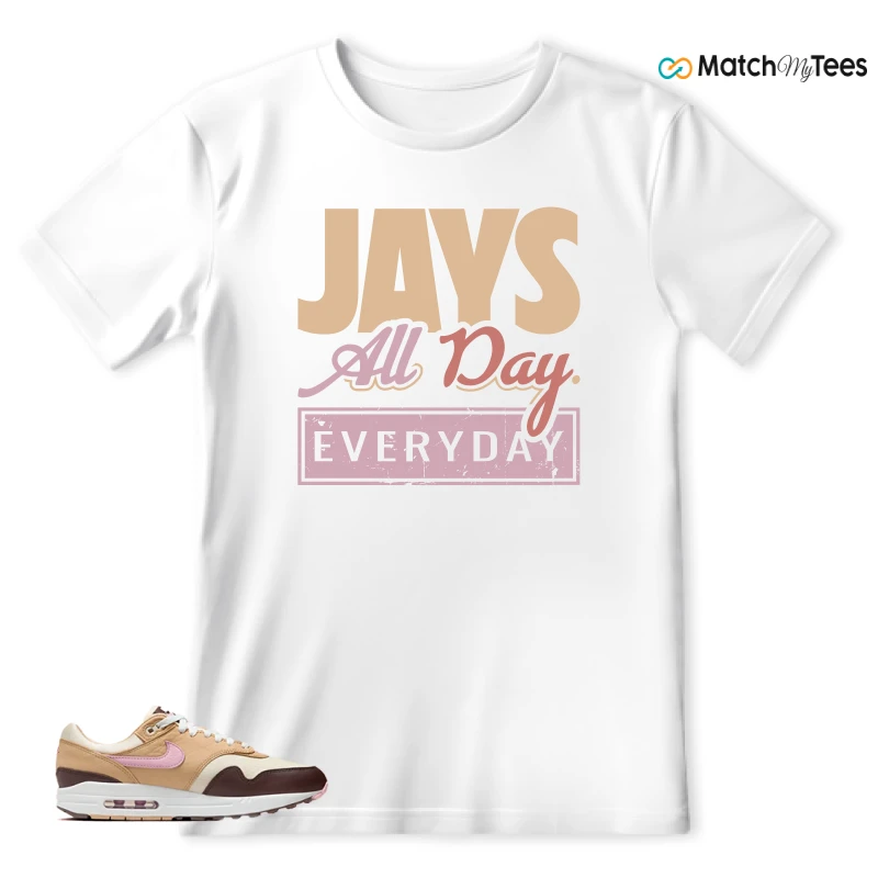 NIKE AIR MAX 1 VALENTINE'S DAY (2024) (WOMEN'S) SNEAKER Matching Tees t-shirt