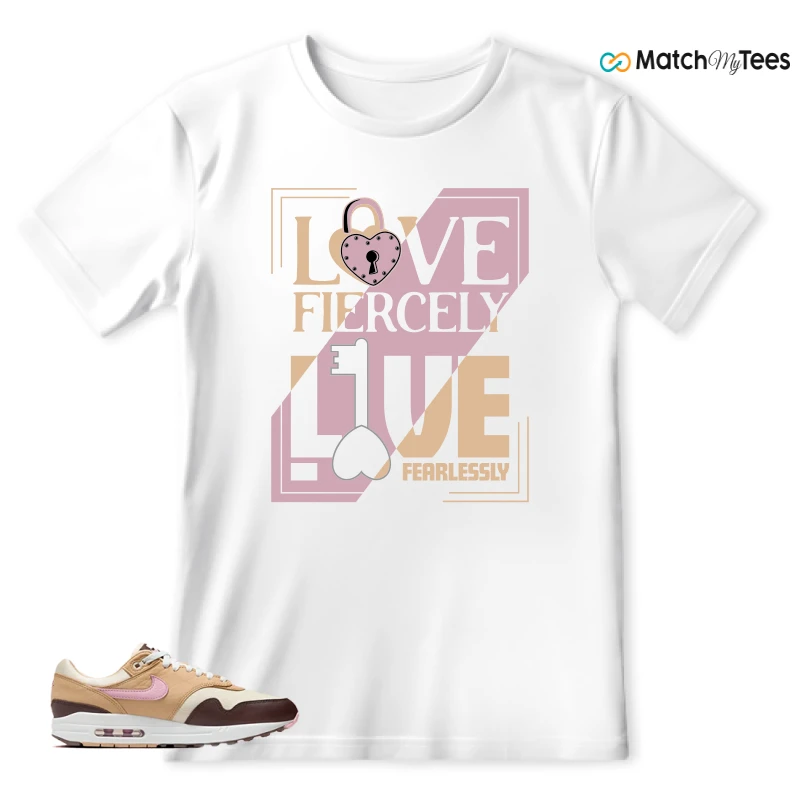NIKE AIR MAX 1 VALENTINE'S DAY (2024) (WOMEN'S) SNEAKER Matching Tees t-shirt