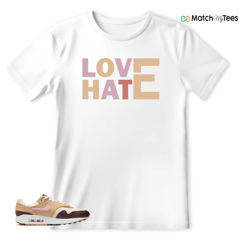 NIKE AIR MAX 1 VALENTINE'S DAY (2024) (WOMEN'S) SNEAKER Matching Tees t-shirt