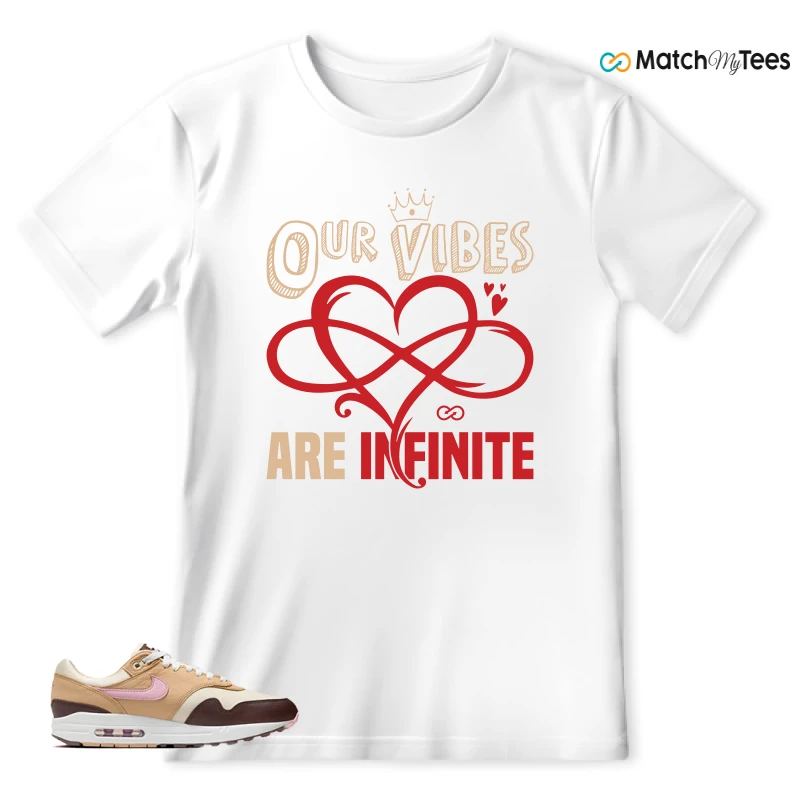 NIKE AIR MAX 1 VALENTINE'S DAY (2024) (WOMEN'S) SNEAKER Matching Tees t-shirt