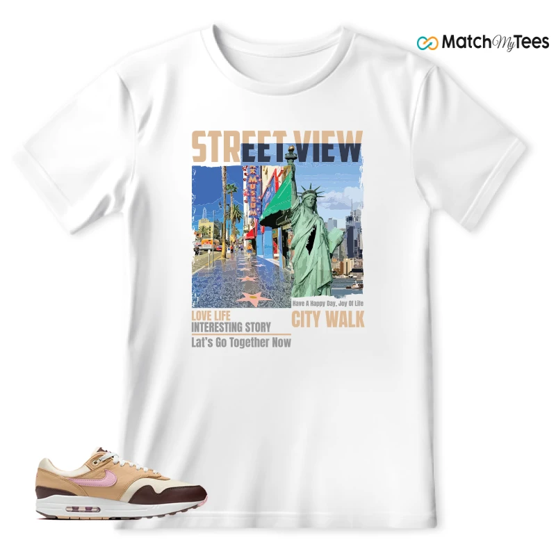 NIKE AIR MAX 1 VALENTINE'S DAY (2024) (WOMEN'S) SNEAKER Matching Tees t-shirt