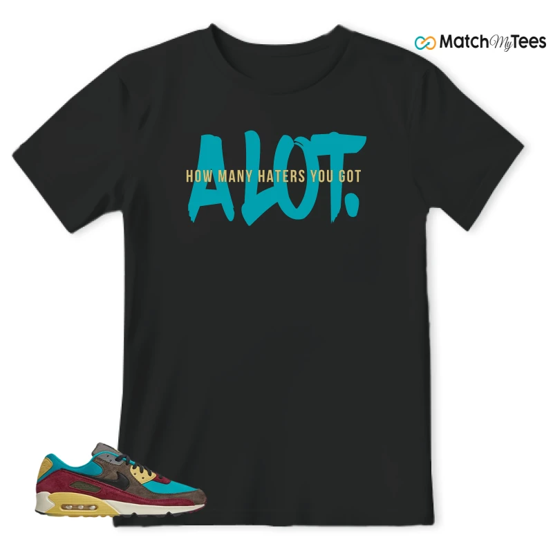 NIKE AIR MAX 90 NRG RIDGEROCK TURBO GREEN SNEAKER Matching Tees t-shirt