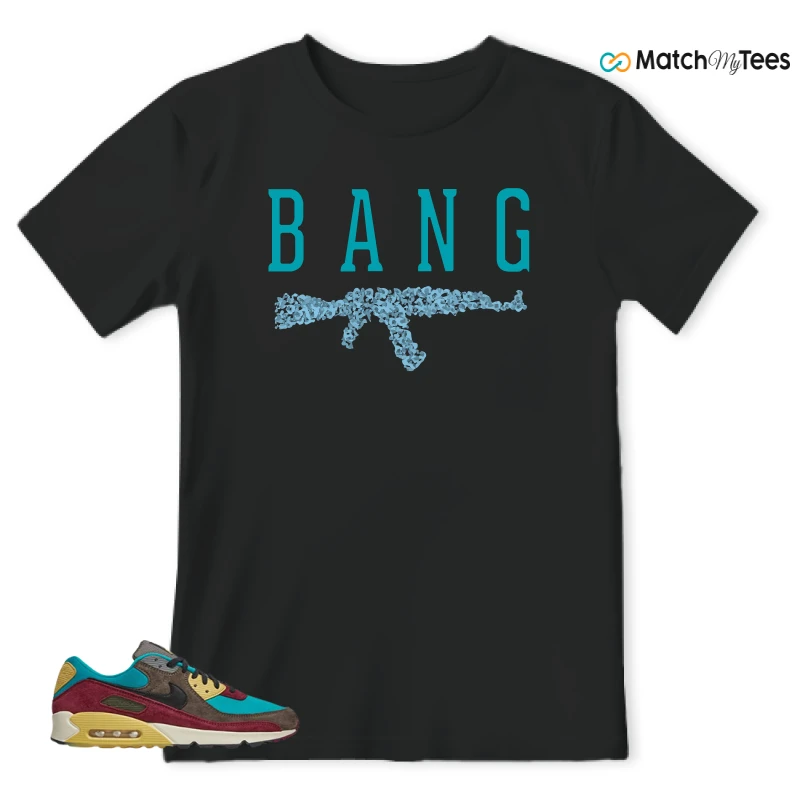 NIKE AIR MAX 90 NRG RIDGEROCK TURBO GREEN SNEAKER Matching Tees t-shirt